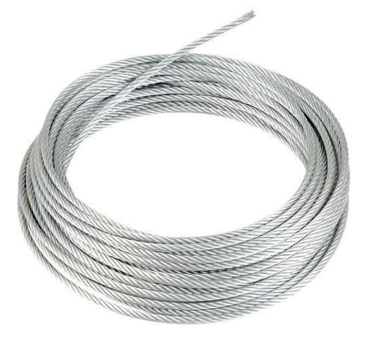 galvanized wire rope - بالابر ساختمانی تک فاز ۱۴۵۰ دور 3hp