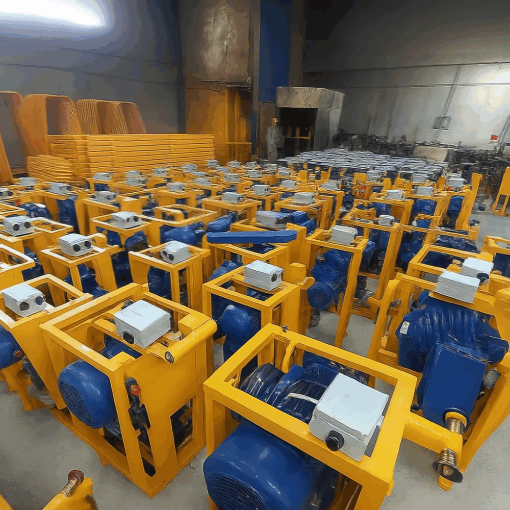 راهنمای استفاده از بالابر ساختمانی نو با گیربکس VF و موتور برقی.